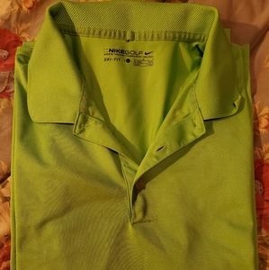 Men's Large Nike Golf Dri-fit shirt